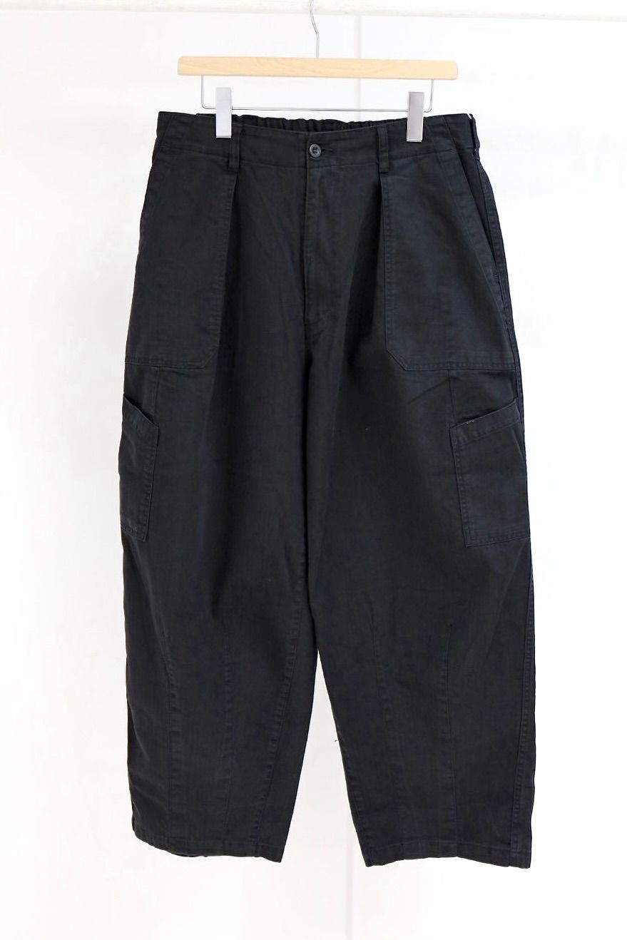 イズネス26AW NU Balloon EZ Pants(26AW_28_1008AWPT02)BLACK☆8月29日(土)発売！