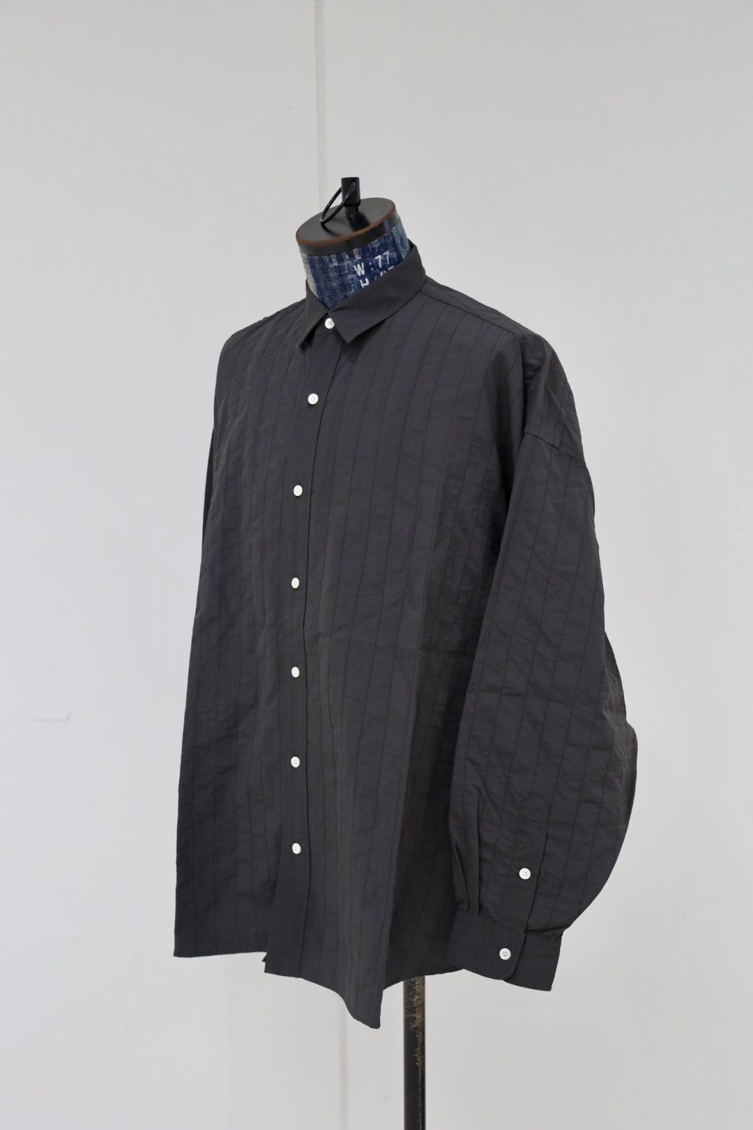 S.F.C 25FW エスエフシー SFC NYLON STITCHED SHIRTS (SFCFW25S01)D Grey