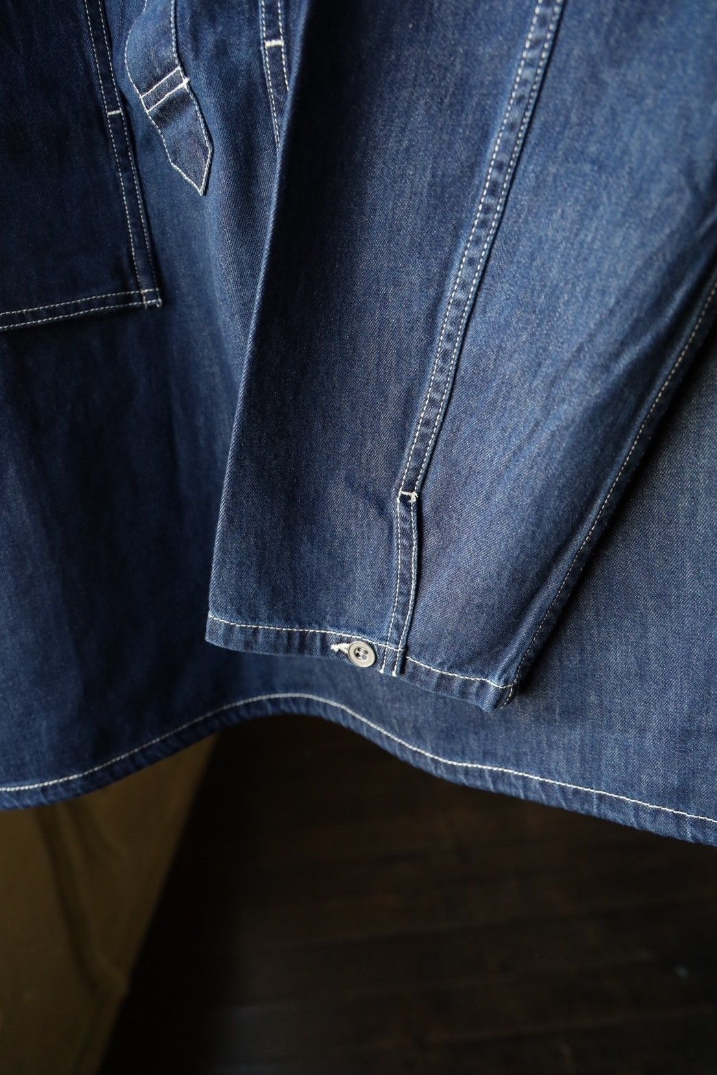 フレッシュサービス DENIM PULLOVER SHIRT(FSC251-50135OW)ONE WASH☆2月22日(土)発売！