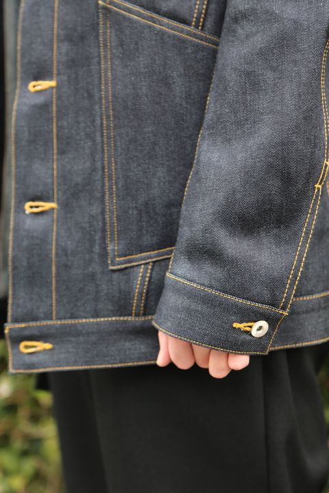 sulvam 2021SS 新作 サルバムMens slim denim jacket style.2020.12.19.
