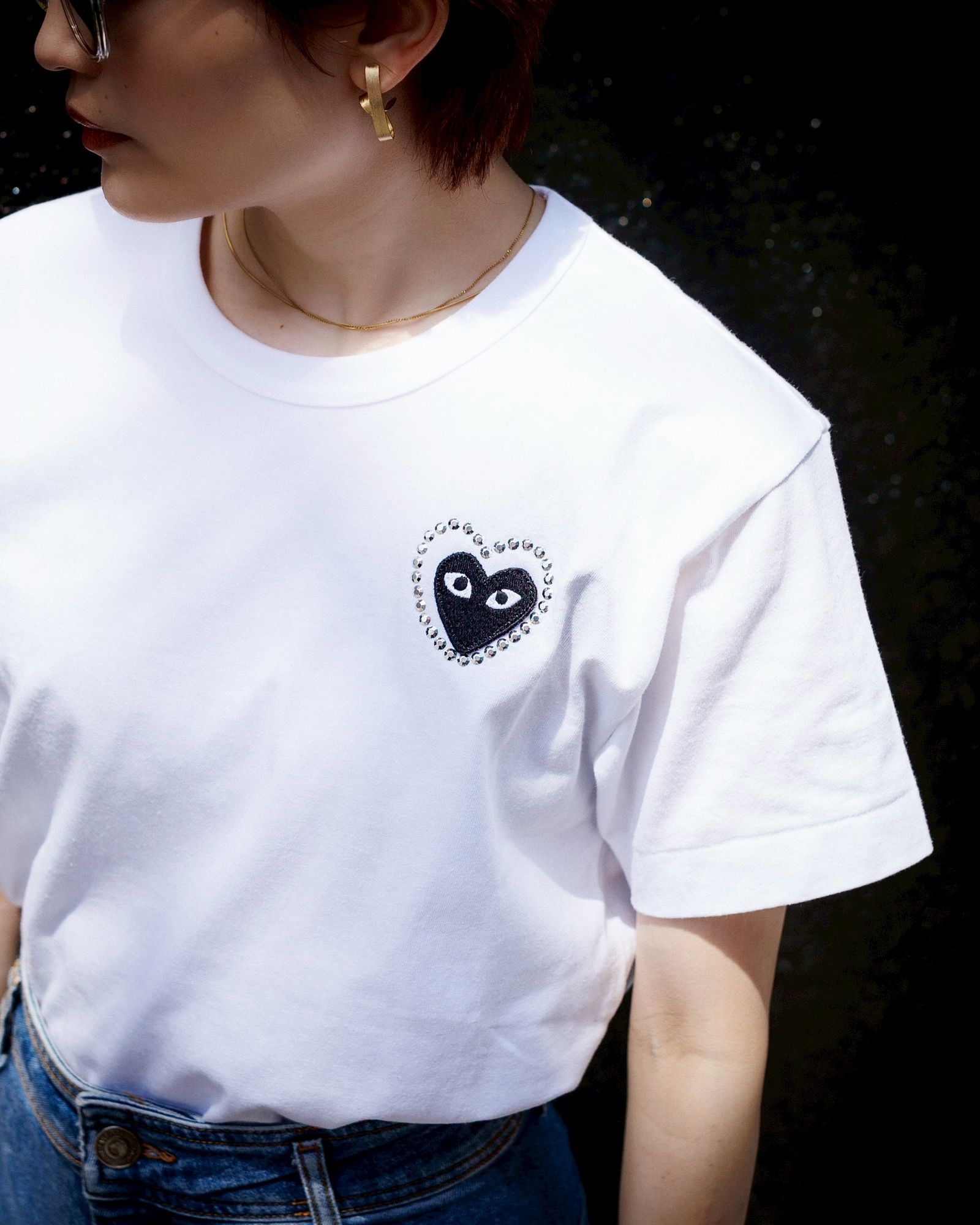 PLAY COMME des GARCONS - プレイコムデギャルソン METALSTONE T
