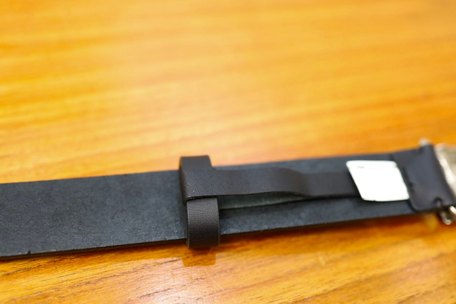 コムデギャルソンオム ステアオイルスムースベルト(HQ-K301-051)BLACK☆2月6日(金)発売！