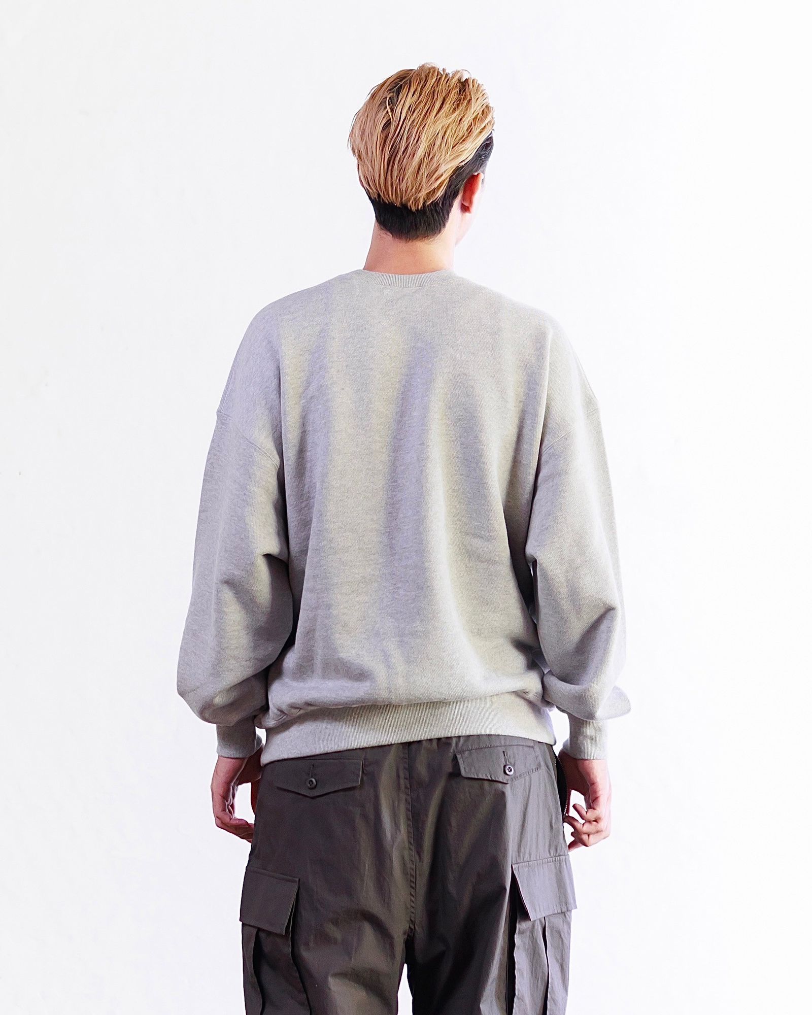 FreshService - フレッシュサービス HEAVY OZ CREW NECK SWEAT(FSC244-70160)H.GRAY | mark