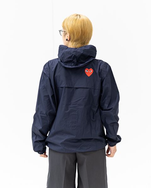 PLAY COMME des GARCONS   K-WAYコラボ FULL ZIP HOODIE style.2026.03.26