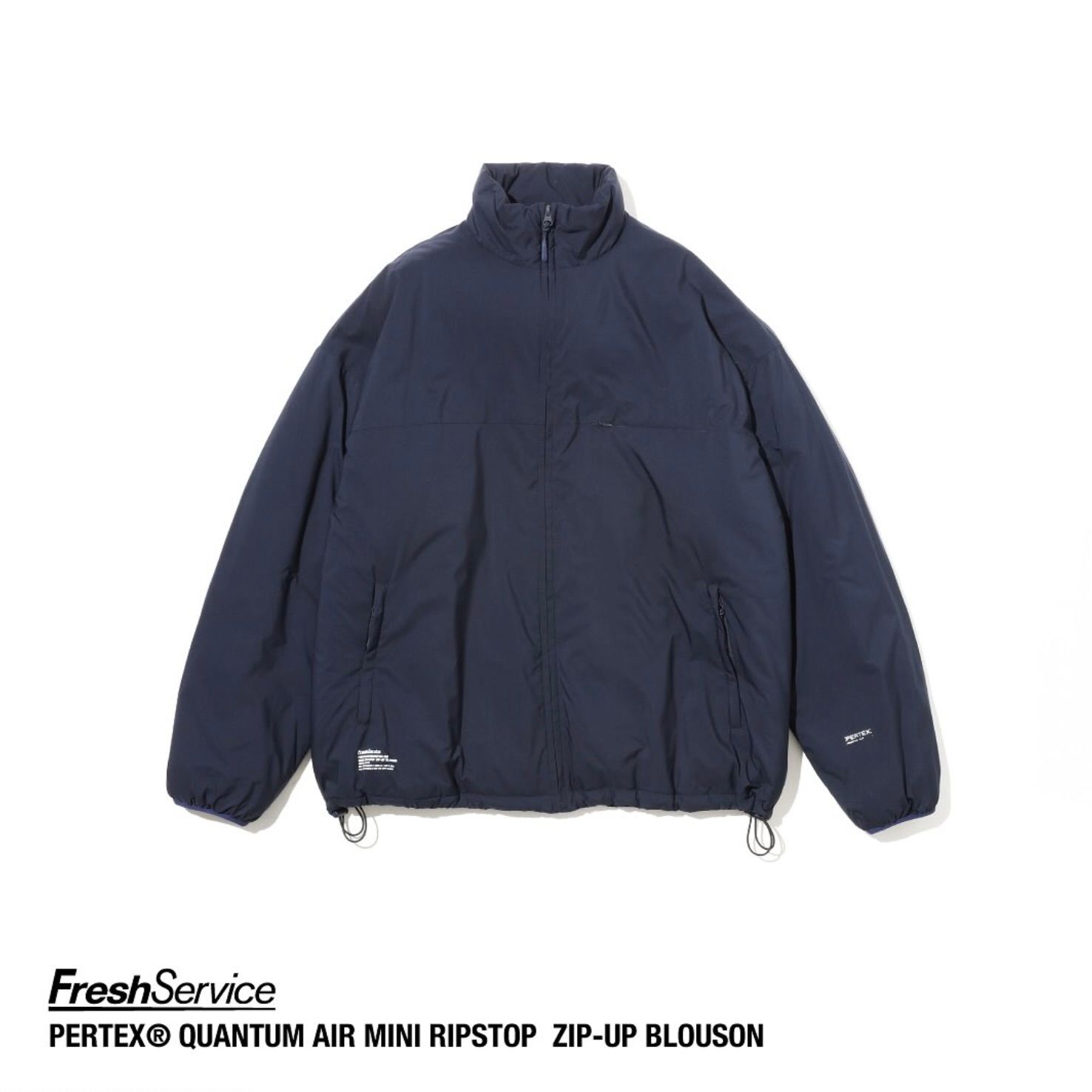 フレッシュサービス PERTEX® QUANTUM AIR MINI RIPSTOP ZIP-UP BLOUSON(FSC253-30195)NAVY★10月18日(土)発売！