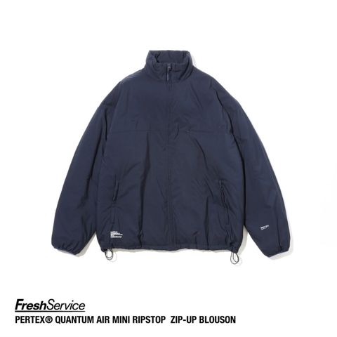 フレッシュサービス PERTEX® QUANTUM AIR MINI RIPSTOP ZIP-UP BLOUSON(FSC253-30195)NAVY★10月18日(土)発売！