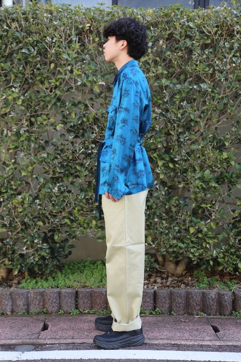 MATSUFUJI DAYDREAM Prinnted Jacket style 2021.02.21.