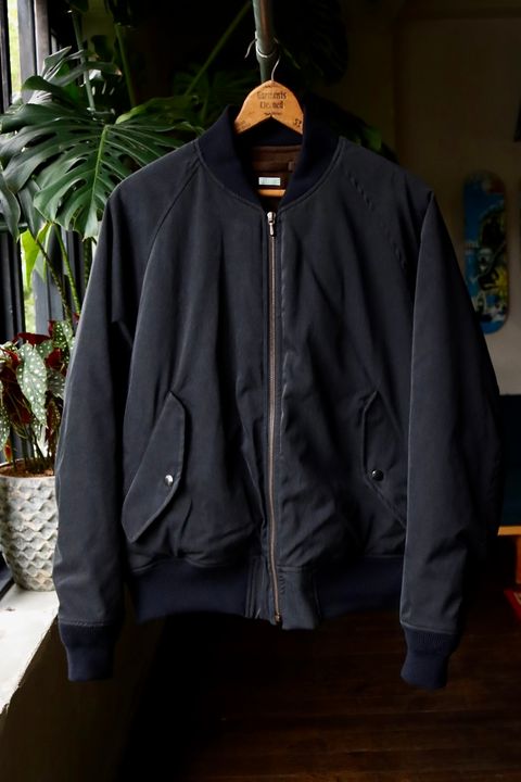 アプレッセ23AW Silk Padding Jacket(23AAP-01-28H)BLACK☆9月16日(土)発売！