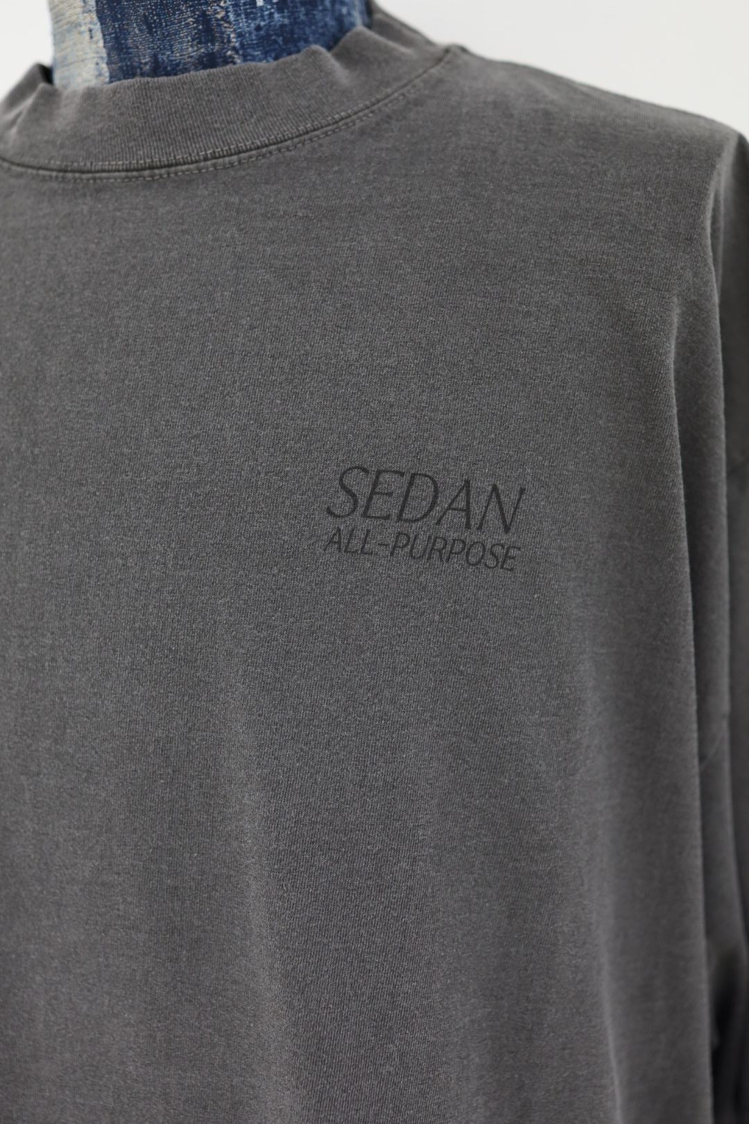 セダンオールパーパス 26SS Garment Dyed S/S Tee(SD26S-CT13)Charcoal☆5月9日(土)発売！