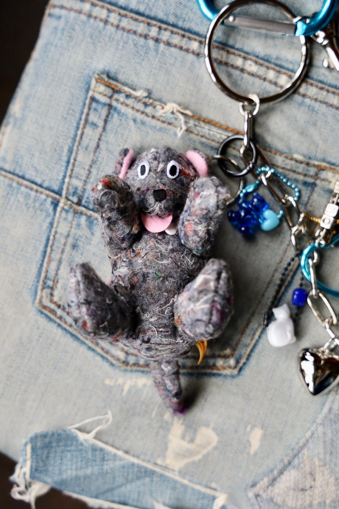 アイドル doublet KEY CHAIN WITH DOG DOLL / MULTI doublet - ダブレット25AW KEY CHAIN WITH DOG DOLL(25AW91AC36