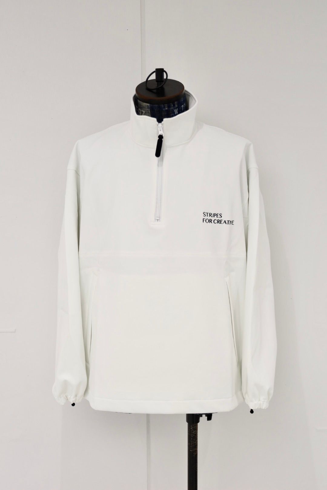 S.F.C 25FW エスエフシー HALF ZIP JACKET (SFCFW25J08)White