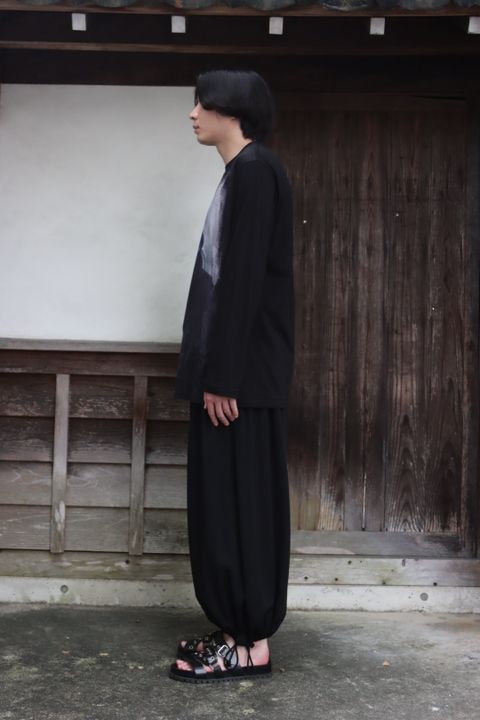 Yohji Ymamoto 新作 PRINT LONG SLEEVE style.2022.7.10 ※7月13日(水)発売