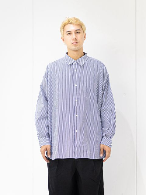 フレッシュサービス 26AW CORPORATE UNIFORM L/S SHIRT(FSC263-50016B)BLUE STRIPE☆8月8日(土)発売！
