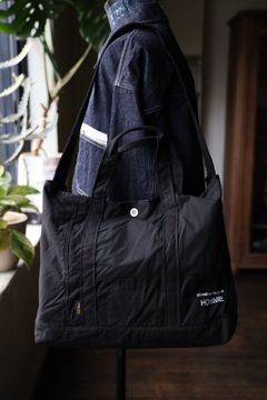 コムデギャルソンオム25SS ナイロンリップパッチワークバッグ(HO-K203-051)BLACK☆4月4日 (金)発売！