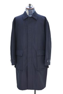 コムデギャルソンオム26SS 綿麻強撚サージコート(HQ-C001-051)NAVY☆2月6日(金)発売！