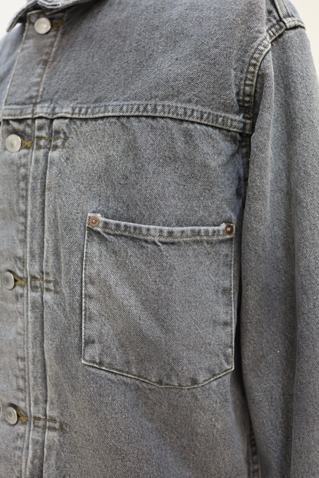 アプレッセ 2026 STYLE1  デニムジャケット Vintage Gray Denim Jacket(26SAP-01-44)GRAY☆3月28日(土)発売！