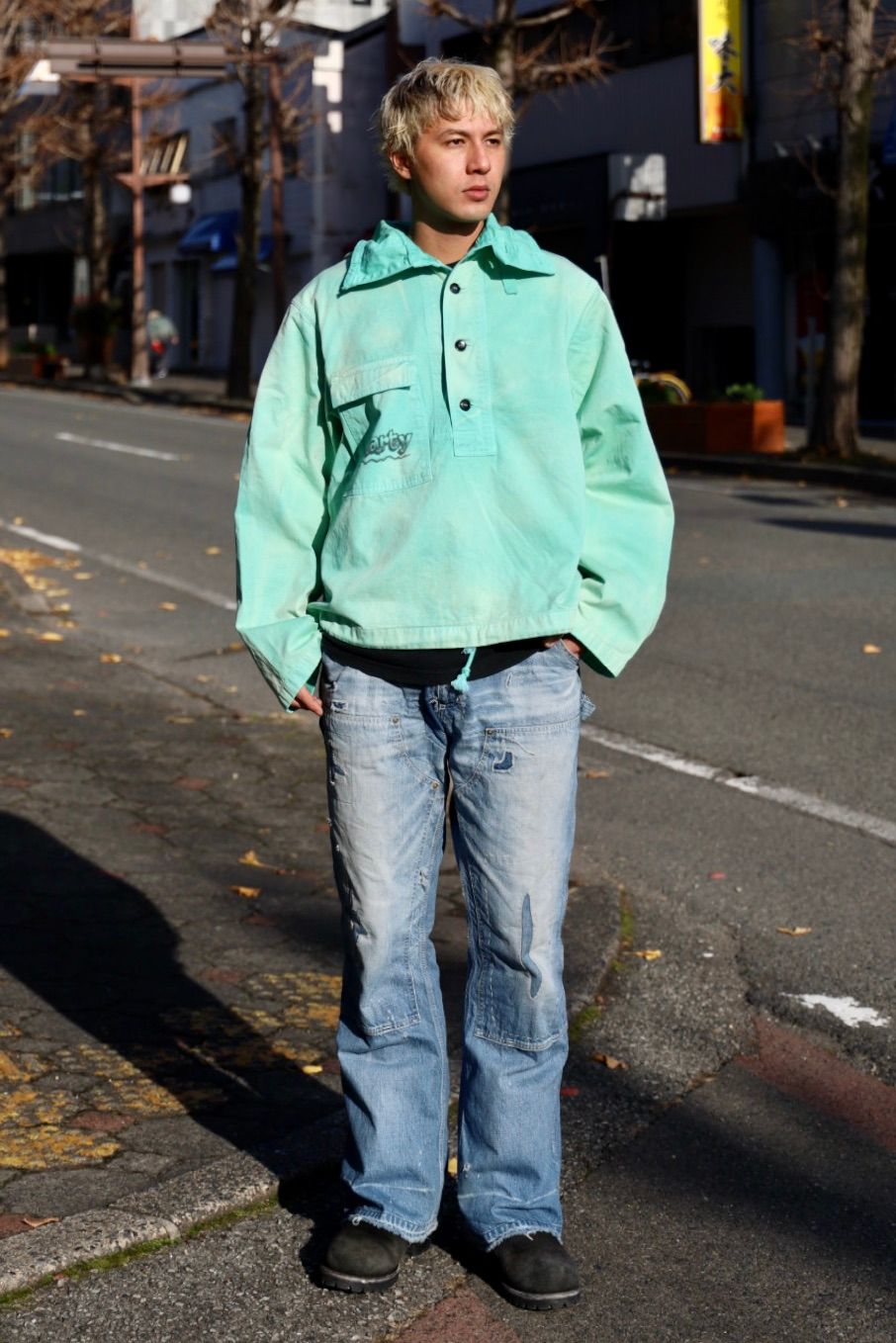 BOW WOW 26 New Year Release Items バウワウ SKETCH DEVIL SALVAGE PARKA AGED(BW261-SDSP) GREEN☆1月2日11:00発売！