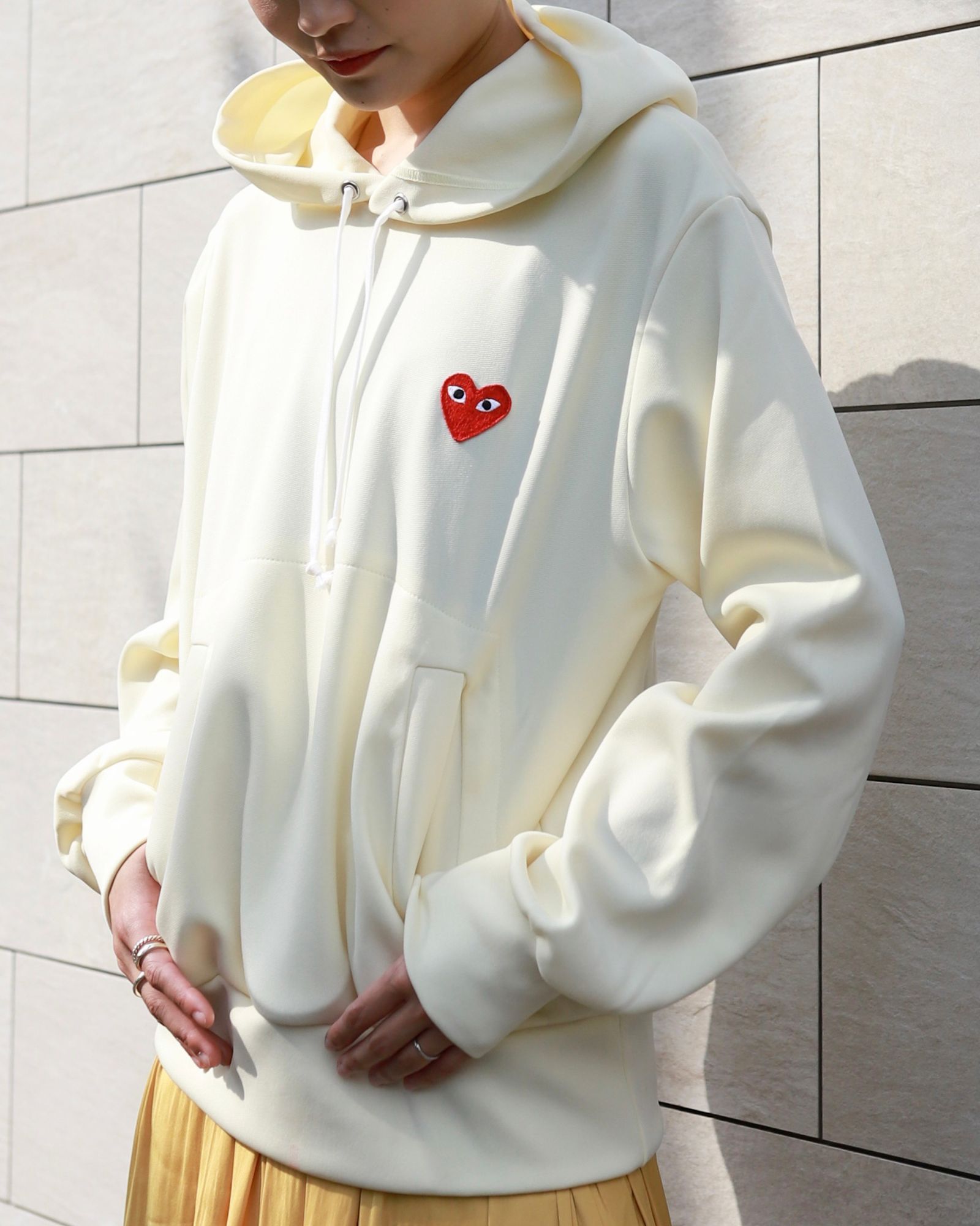 プレイコムデギャルソン HOODED SWEATSHIRT style.2023.6.22