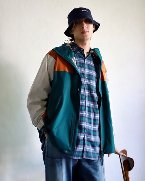 Graphpaper 23AW PERTEX_SHIELD Shell Jacketスタイル