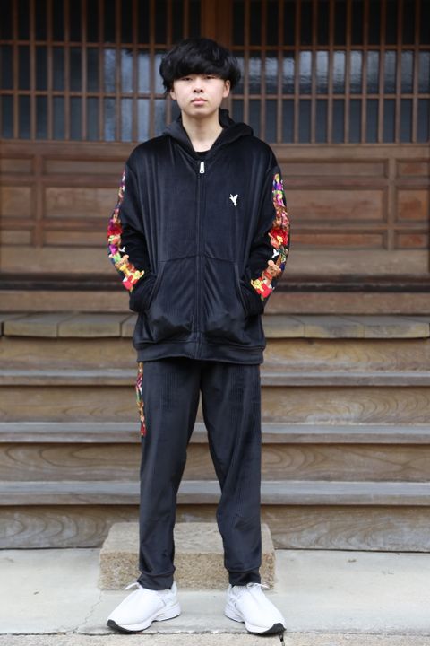 doublet CHAOS EMBROIDERY COMFY HOODIE,CHAOS EMBROIDERY COMFY PANTS style 2021.01.17.