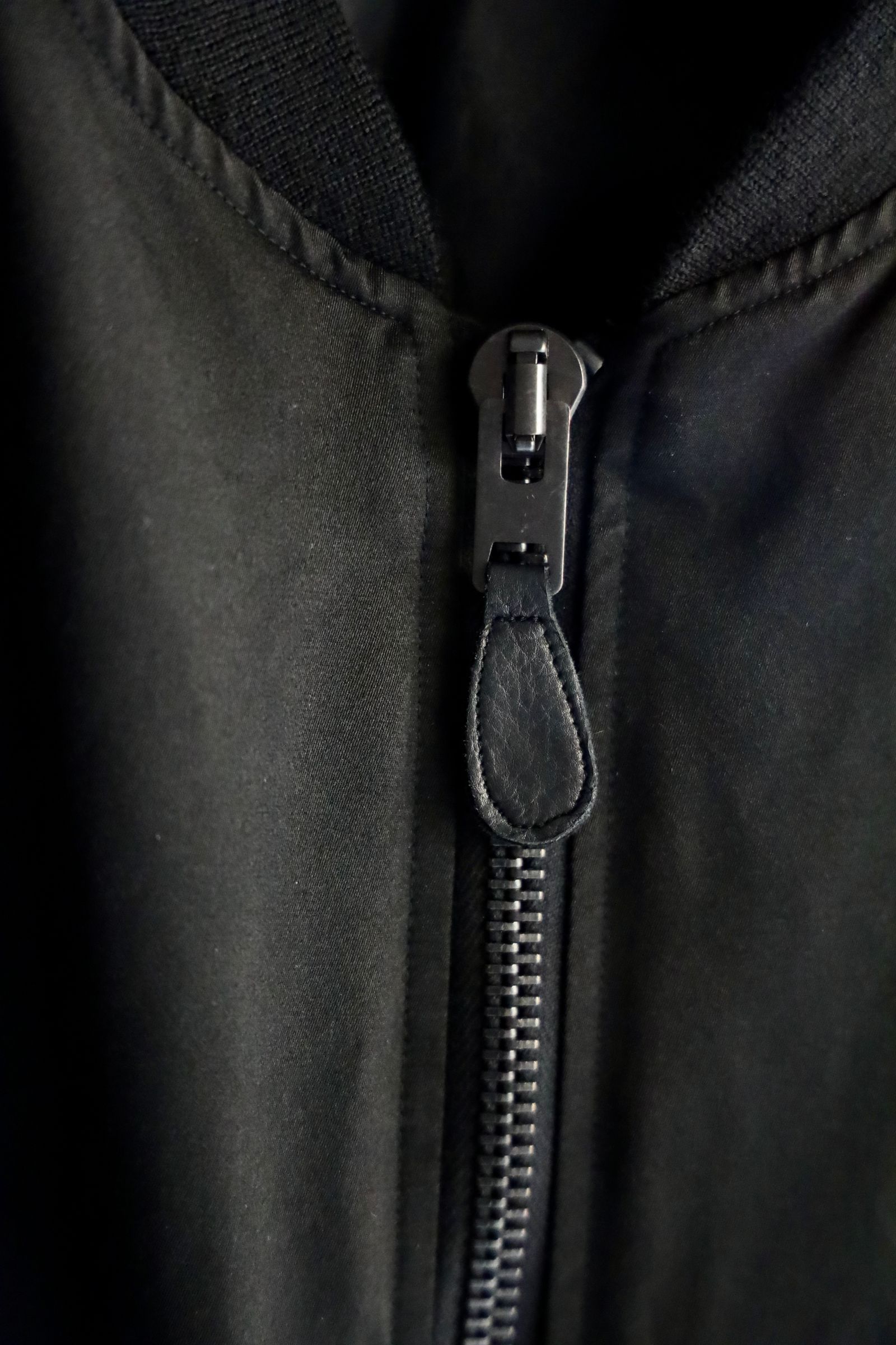 アプレッセ Vintage Silk Flight Jacket(25SAP-01-15H)BLACK☆11月30日(土)発売！