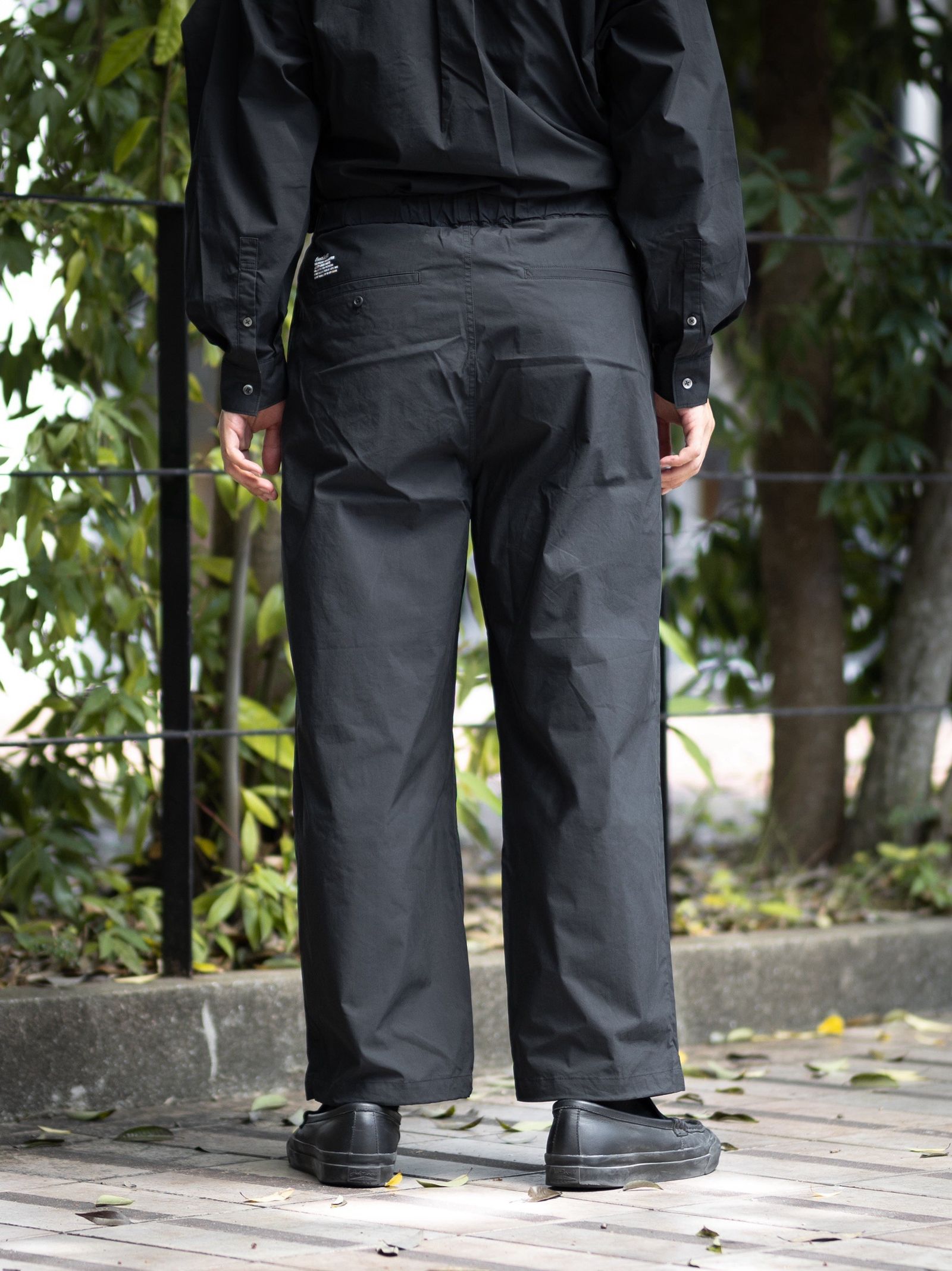 FreshService SOLOTEX® TYPEWRITER UTILITY L/S B.D SHIRT(BLACK) MARKスタイル