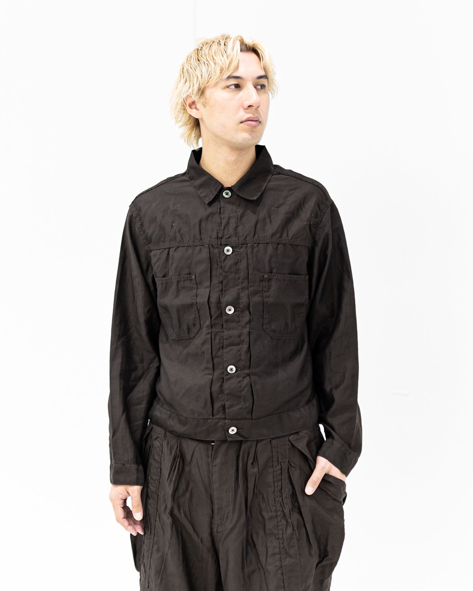 Gurank グランク26SS LM Trucker jacket(2613M)BLACK★新作発売！