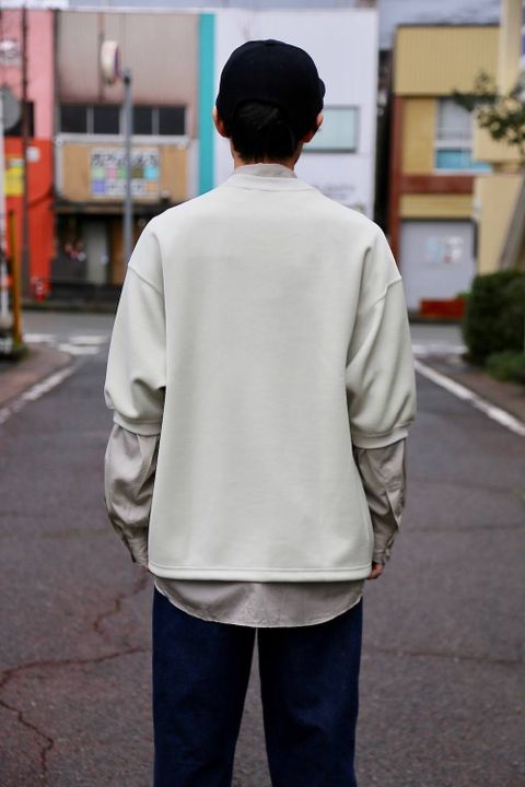 ディガウェル DOUBLE-KNIT S/S P/O"BEIGE"スタイル2019.2.19.