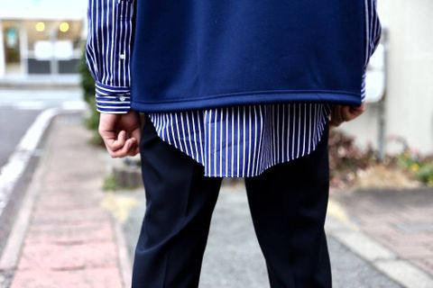 ディガウェル DOUBLE-KNIT S/S P/O"NAVY"スタイル2019.2.18.