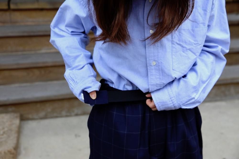 グラフペーパーオックスフォードスタイル Graphpaper Oxford L/S B.D Box Shirt.Style.2019.2.2.
