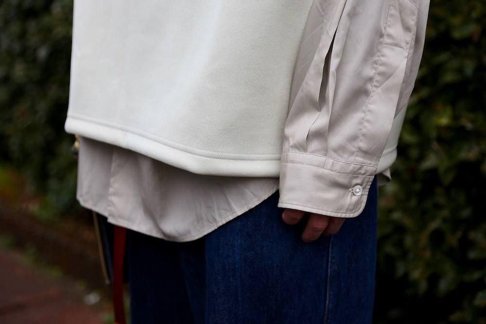 ディガウェル DOUBLE-KNIT S/S P/O"BEIGE"スタイル2019.2.19.