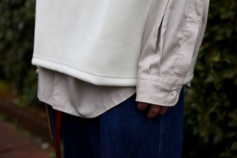 ディガウェル DOUBLE-KNIT S/S P/O"BEIGE"スタイル2019.2.19.