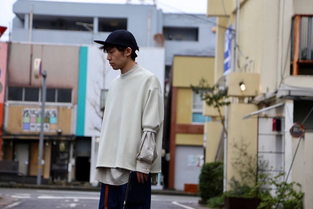 ディガウェル DOUBLE-KNIT S/S P/O"BEIGE"スタイル2019.2.19.
