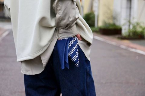 ディガウェル DOUBLE-KNIT S/S P/O"BEIGE"スタイル2019.2.19.