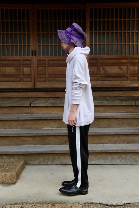Dulcamara ダメージSWパーカー(Pale Purple)スタイル.2019.2.22.