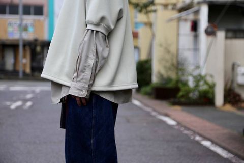 ディガウェル DOUBLE-KNIT S/S P/O"BEIGE"スタイル2019.2.19.