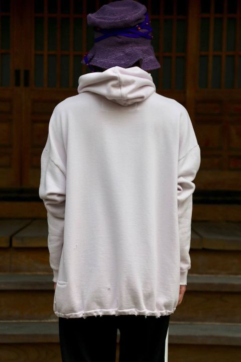 Dulcamara ダメージSWパーカー(Pale Purple)スタイル.2019.2.22.