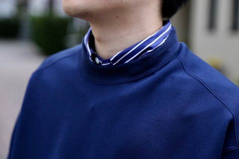 ディガウェル DOUBLE-KNIT S/S P/O"NAVY"スタイル2019.2.18.