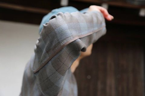 Dulcamara よそいきパイピングPO"GRAY BROWN" Style.2019.3.19.