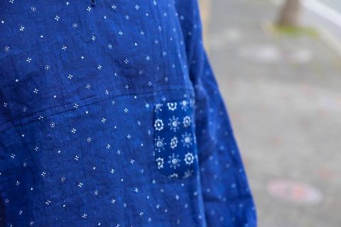 hows mr(ハウズミスター)TUNICA MID INDIGO Style.2019.3.29.