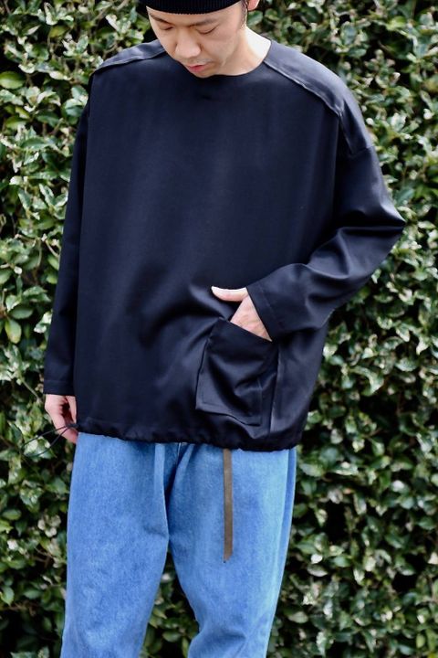 ドゥルカマラ よそいきフードスロープショートCT"BLACK" Style.2019.3.20.