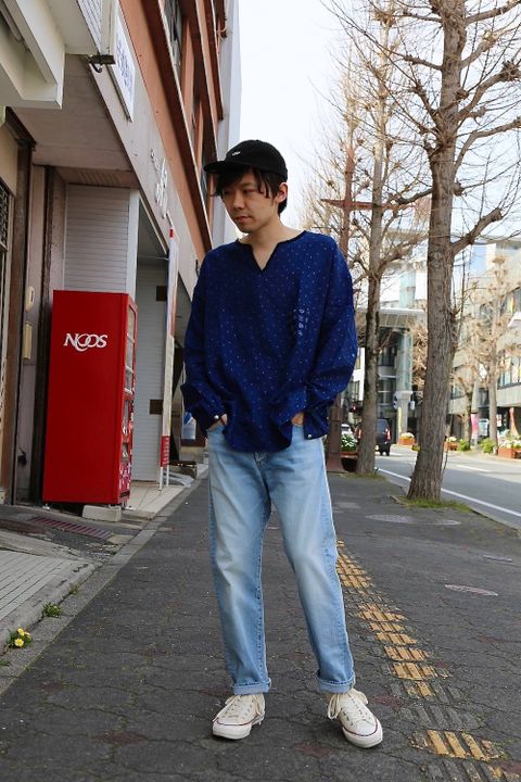 hows mr(ハウズミスター)TUNICA MID INDIGO Style.2019.3.29.