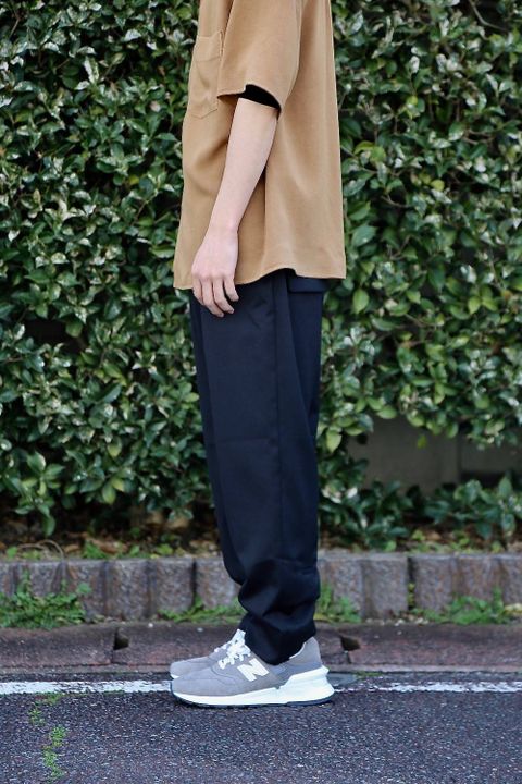 Graphpaper ソフトキュプラオープンカラーシャツ"BROWN"Style.2019.3.24.