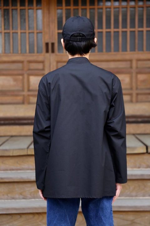 Graphpaper(グラフペーパー)Typewriter L/S Box Shirt"BLACK"Style.2019.3.13.