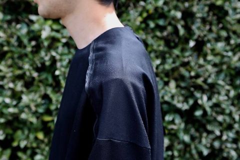 ドゥルカマラ よそいきフードスロープショートCT"BLACK" Style.2019.3.20.