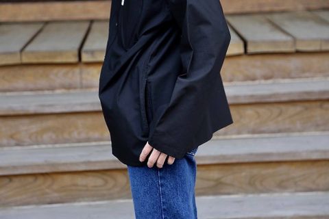 Graphpaper(グラフペーパー)Typewriter L/S Box Shirt"BLACK"Style.2019.3.13.