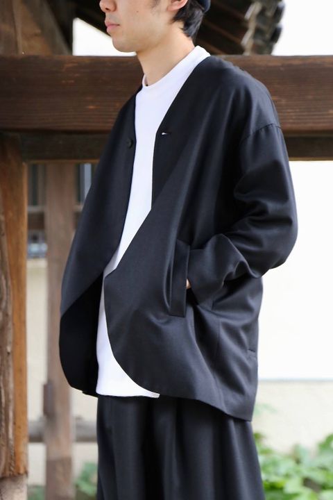 Dulcamara よそいきノーカラーJK"BLACK"Style.2019.3.18.