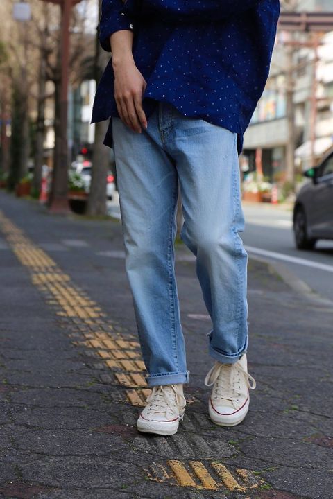 hows mr(ハウズミスター)TUNICA MID INDIGO Style.2019.3.29.