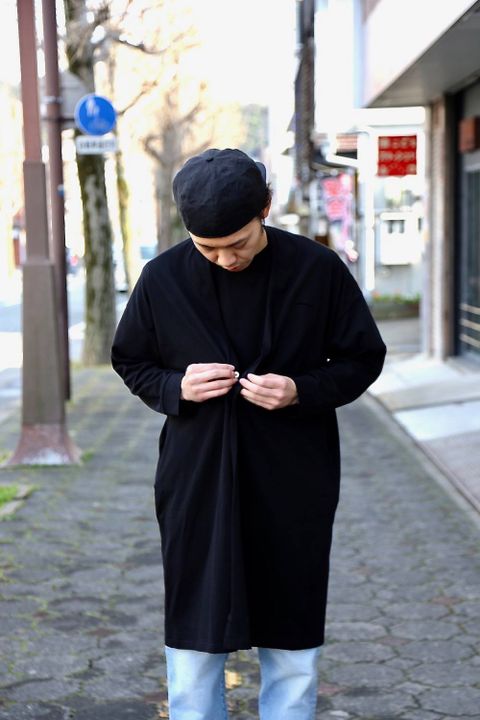 Dulcamara 天竺ガウン"BLACK"Style.2019.3.23.