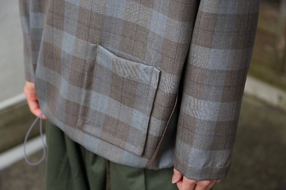 Dulcamara よそいきパイピングPO"GRAY BROWN" Style.2019.3.19.